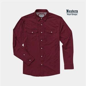 Poncho The Bryan long sleeve pearl snap